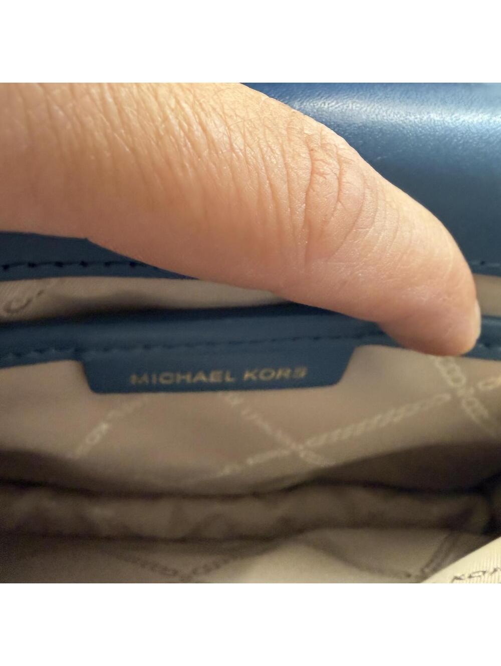 Michael Kors Jade Dark Chambray shoulder bag - Picture 5 of 11
